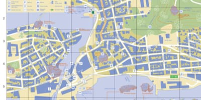 Alesund Norway mapa ng lungsod