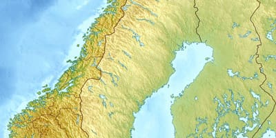 Mapa ng ulap Norway