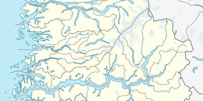 Mapa ng unang Norway