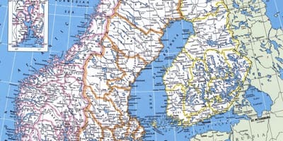 Ma ng Norway highway