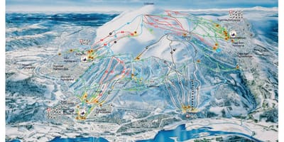 Ski Norway mapa